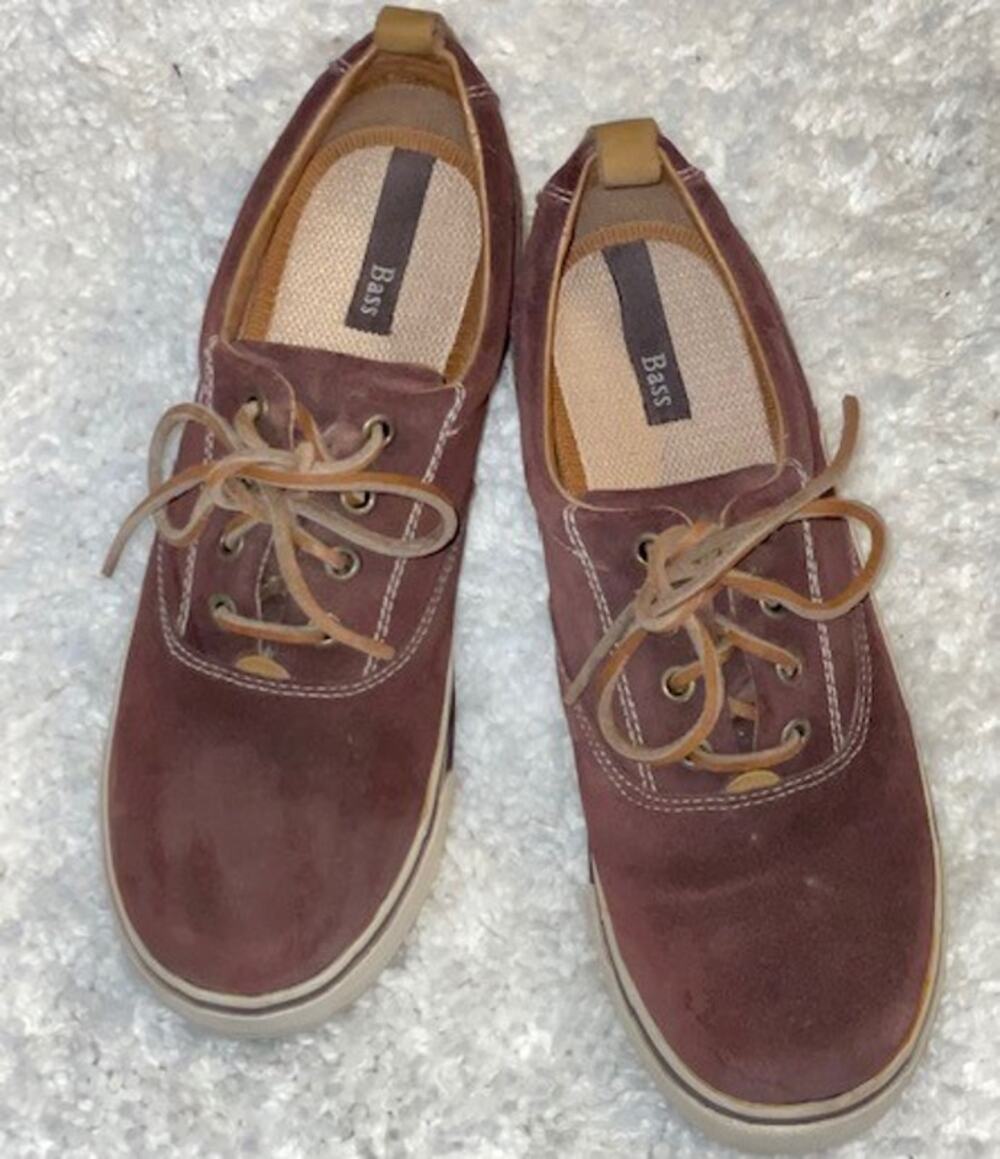 VINTAGE  Bass leather Oxfords Sz 8 EUC